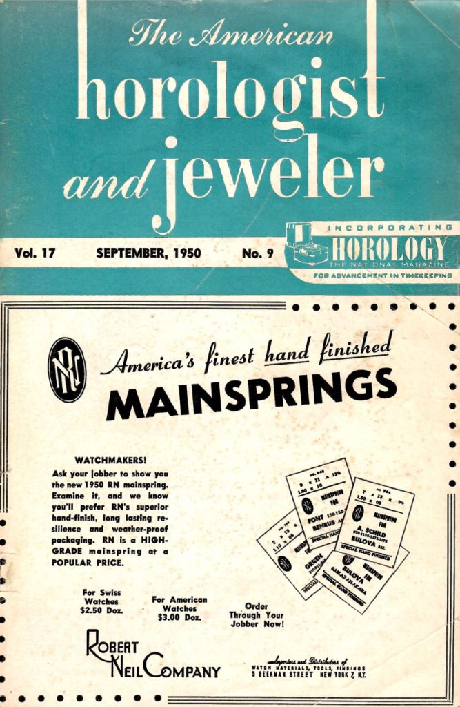 Louis Levin Ad September 1950